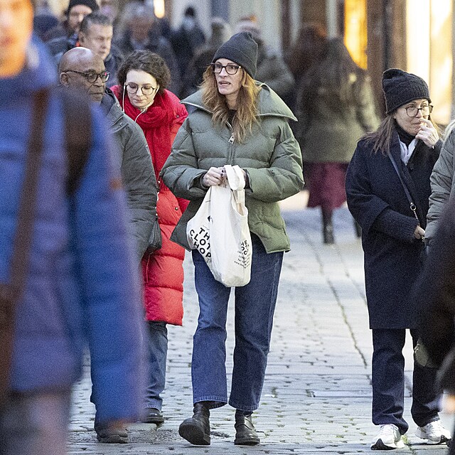 Julia Roberts v Praze