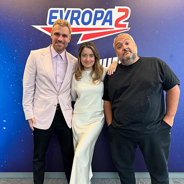 Kateřina Podrazká s Leošem Marešem a Patrikem Hezuckým