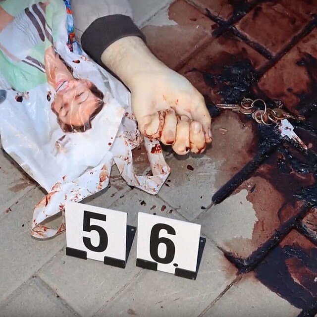 Hrozivé záběry z místa činu