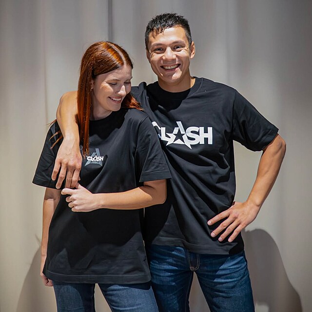 Tomáš Linh Le Sy s partnerkou Denisou Ryndovou