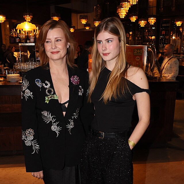 Jitka Schneiderová a její dcera Sofie.