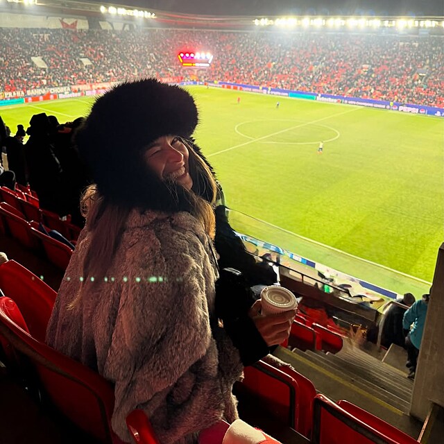 Andrea Bezděková na Slavii