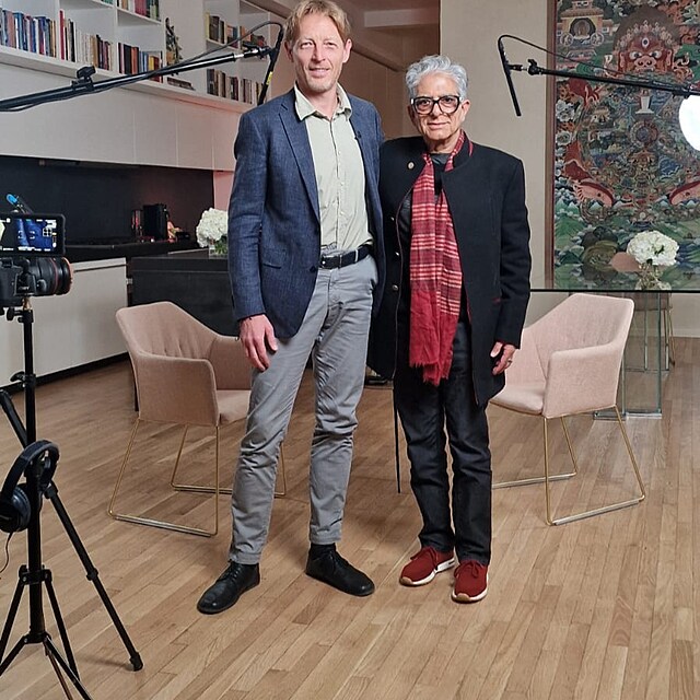 Karel Janeček a Deepak Chopra