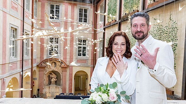 Michaela Nosková a Jan Kolman se vzali. (2026)