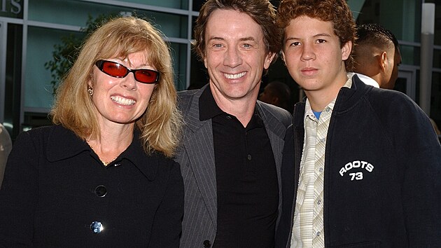 Martin Short se svou rodinou