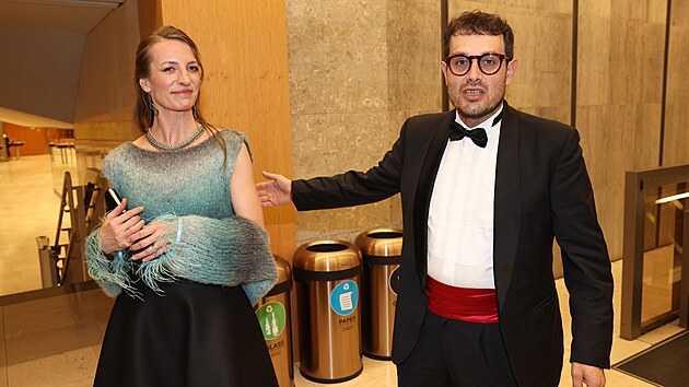 Anna Pol&iacute;vkov&aacute; s manželem Giuseppem