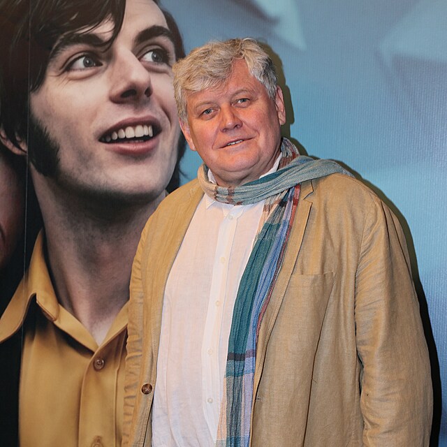 Na premiéře filmu Šampión herec Miroslav Hanuš