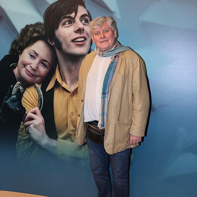 Na premiéře filmu Šampión herec Miroslav Hanuš