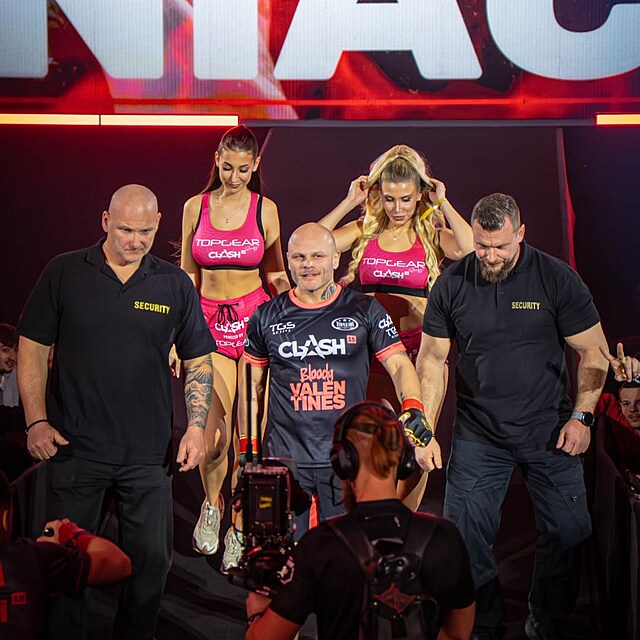 Petr Reif na galavečeru Clash 15