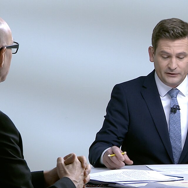 Oto Klempíř v Nedělní debatě s Lukášem Dolanským.