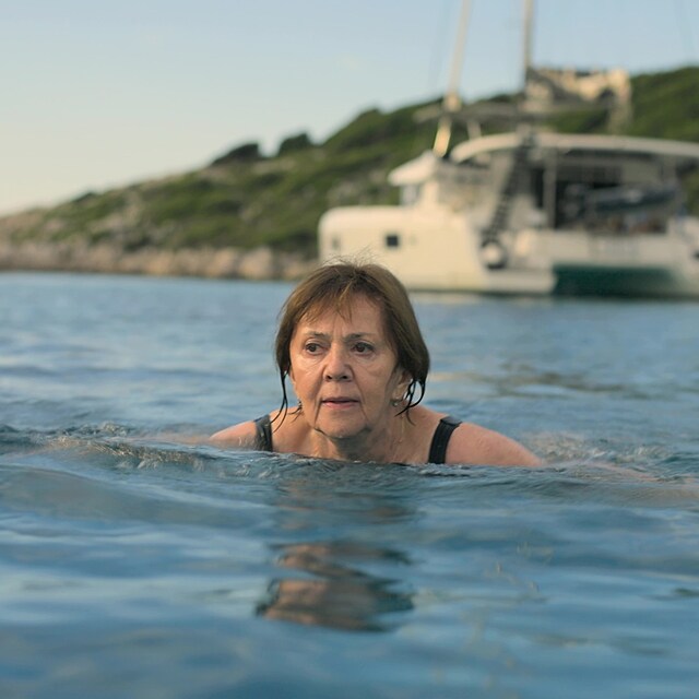 film Pět švestek, natáčení, Lenka Termerová