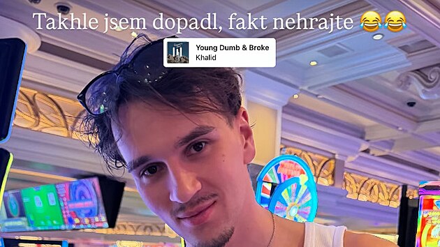 Honzi Michálek v casinu neuspěl