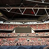 Wembley, stadion, hlediště