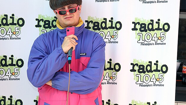 Oliver Tree při návštěvě rádia v roce 2019
