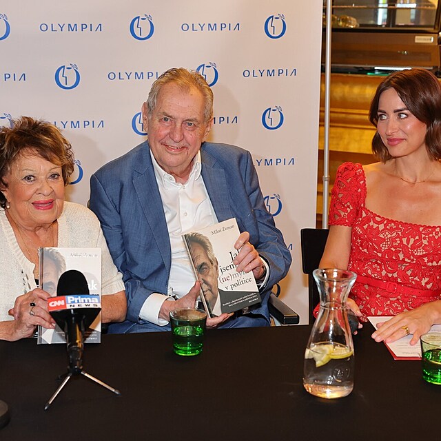 Jiřina Bohdalová, Miloš Zeman, Alex Mynářová