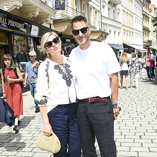 Nicol Leitgeb s manželem