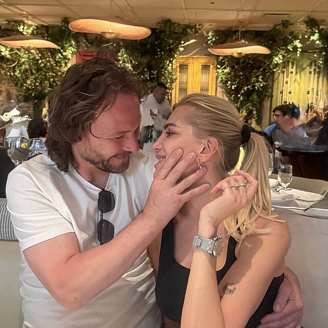 Dara Rolins a Pavel Nedvěd
