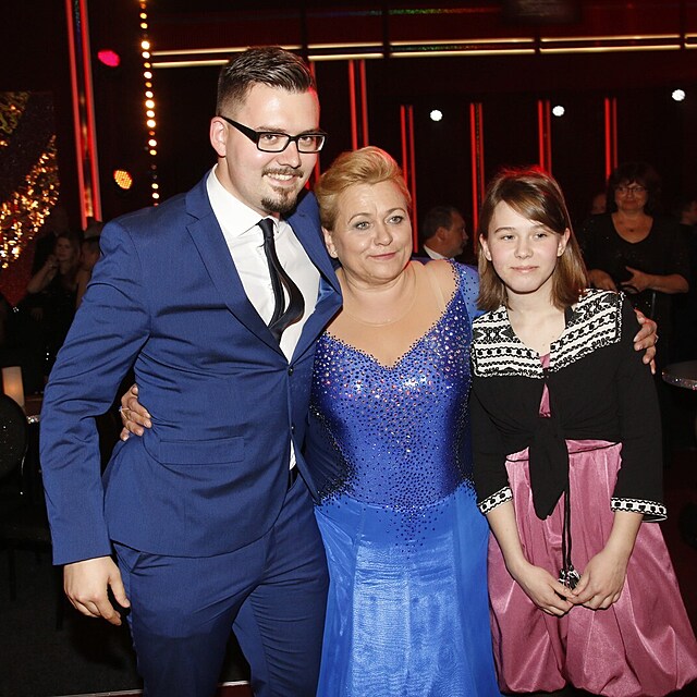Pavla Tomicová, syn Adam, dcera Anežka