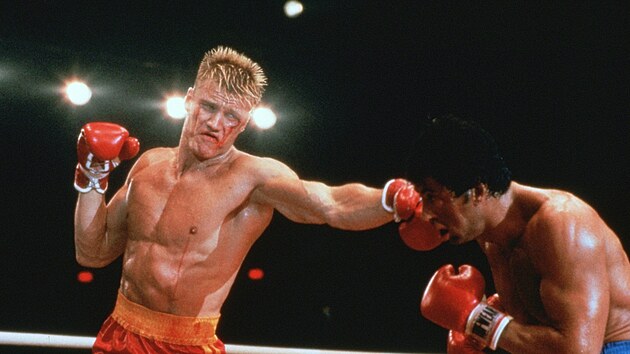 Dolph Lundgren ve filmu Rocky 4.