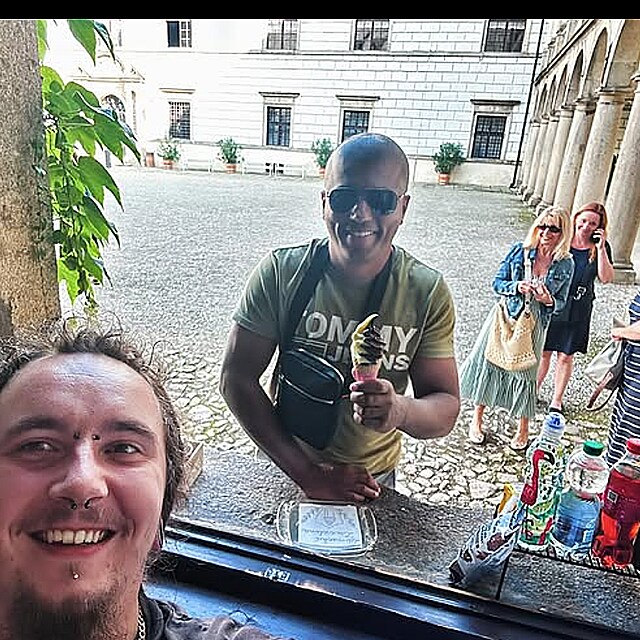 Rey Koranteng, zmrzlina v Jindřichové Hradci