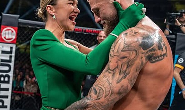 Nela Slováková & Radek Roušal po zápase