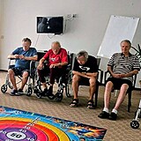 Na režisérovi je poznat, že není zcela fit.