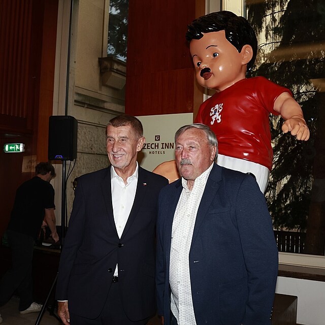 Andrej Babiš a Antonín Panenka