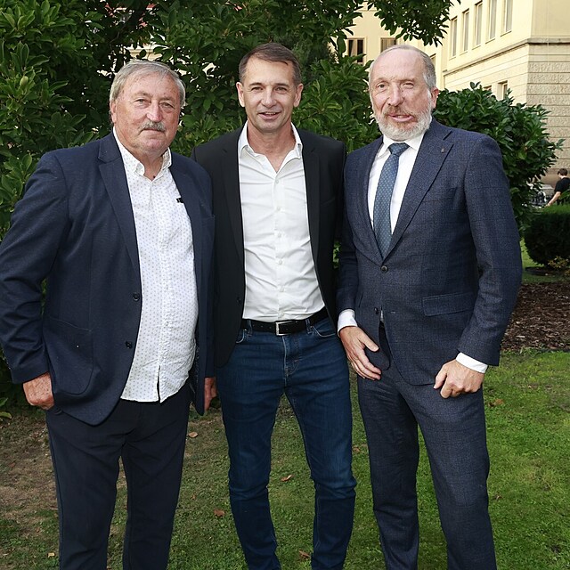 Antonín Panenka, Pavel Kuka a Václav Klaus mladší