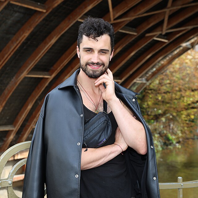 Šimon Bilina si přivydělává i jako model.