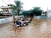 Záplavy v jiní Indii