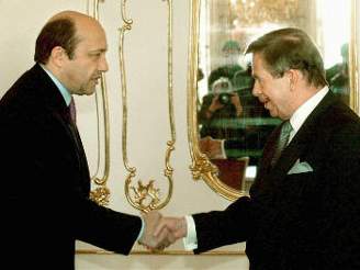 Václav Havel a Igor Ivanov