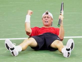 Hewitt se raduje z triumfu na US Open