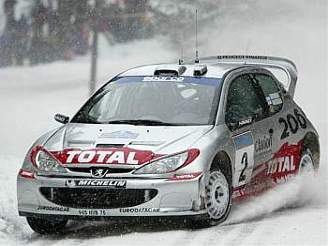 Grönholm na védské rallye