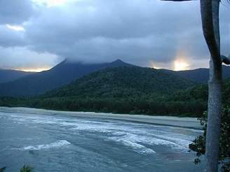 Veerní zátií na Cape Tribulation