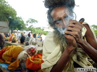 Hinduista kouí marihuanu