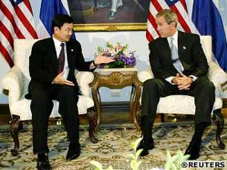 Bush v Thajsku