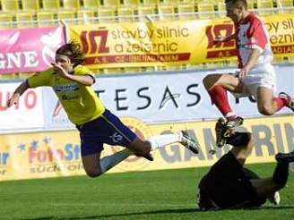 Teplice - Slavia: zranní Kozáika