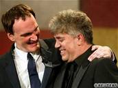 Cannes 2004 - Quentin Tarantino - Pedro  Almodvar
