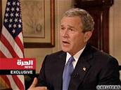 George Bush v arabské televizi