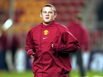 Wayne Rooney trénuje na Letné