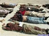 Tla zastelených iráckých voják