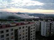 Sídlit Dobetice v Ústí nad Labem po úniku oxidu sírového