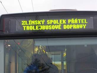 Trolejbus Tr24 pi zvlátní jízd