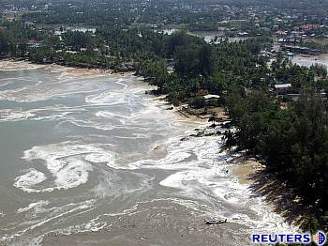 Na Tongu a Fudi varování ped tsunami nedorazilo. Ilustraní foto