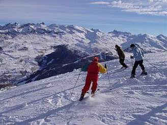 Vars, Olympijská sjezdovka