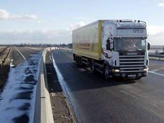 Kamion, doprava, dálnice