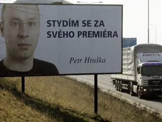 Billboard v Praze