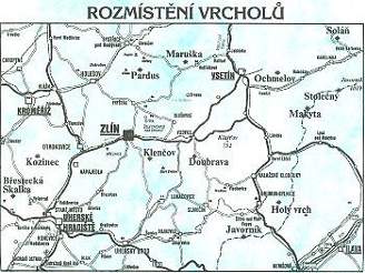 Mapka vrchol