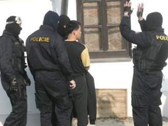 Jednoho z len obávaného gangu zadreli policisté ráno na karlovarském sídliti Rový Vrch. Ilustraní foto