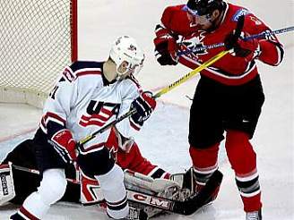 Kanada - USA: Brodeur, Cole, Regehr